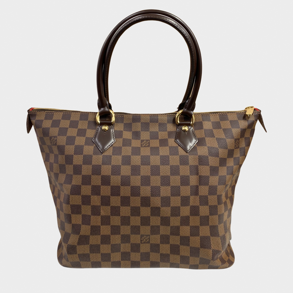 Shop for Louis Vuitton Damier Azur Canvas Leather Saleya MM Bag
