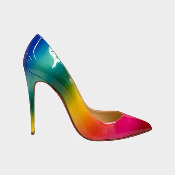 Rainbow clearance louboutin heels