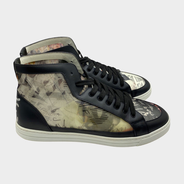 Fendi high top clearance shoes