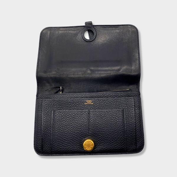 Hermès - Dogon Duo Wallet - Black