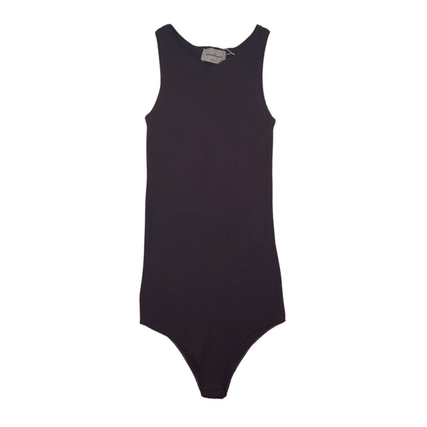 Silk bodysuit in black - Ferragamo