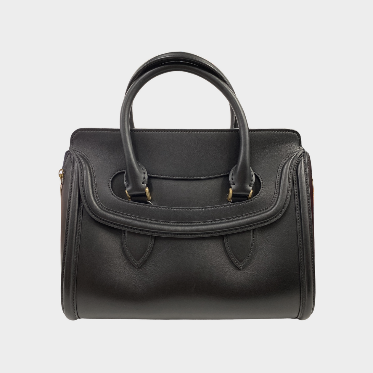 Alexander mcqueen black online tote