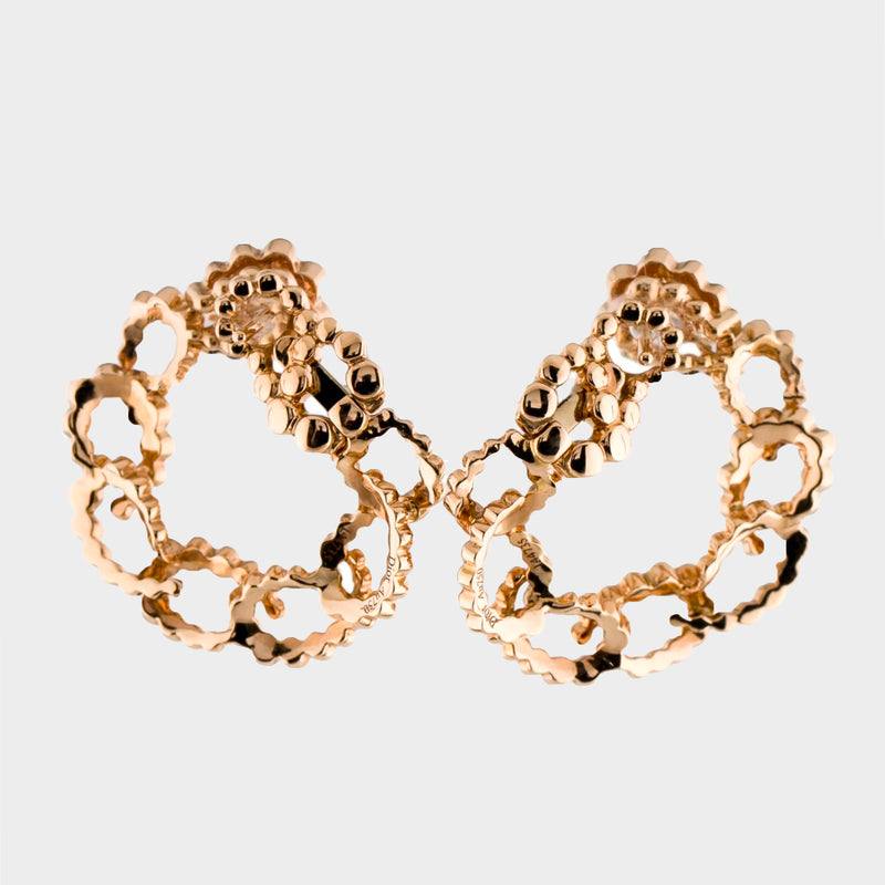 Christian Dior 18K gold Diamond Contour Ear-clip Earrings