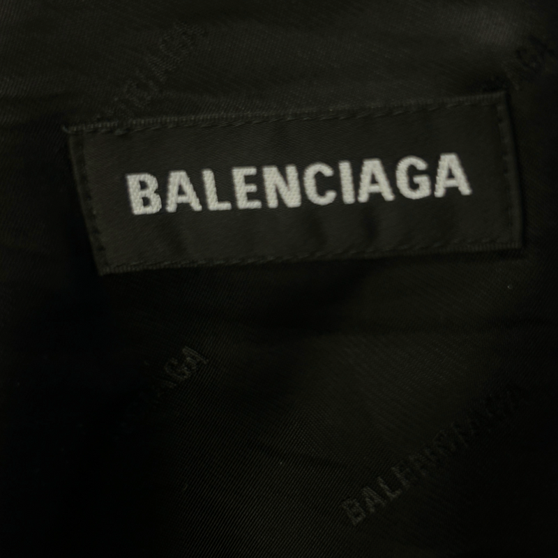 Balenciaga men's neon yellow zip-up fleece jacket