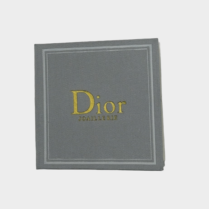 Christian Dior 18K gold Diamond Contour Ear-clip Earrings