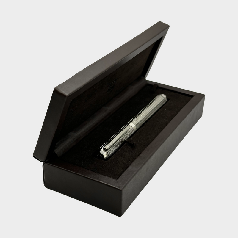 Audemars Piguet silver steel Royal Oak fountain pen