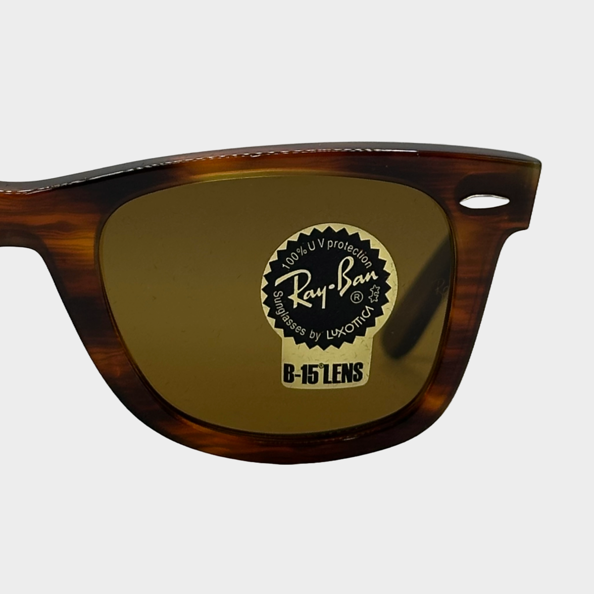 Ray Ban brown tortoiseshell wayfarer sunglasses Loop Generation