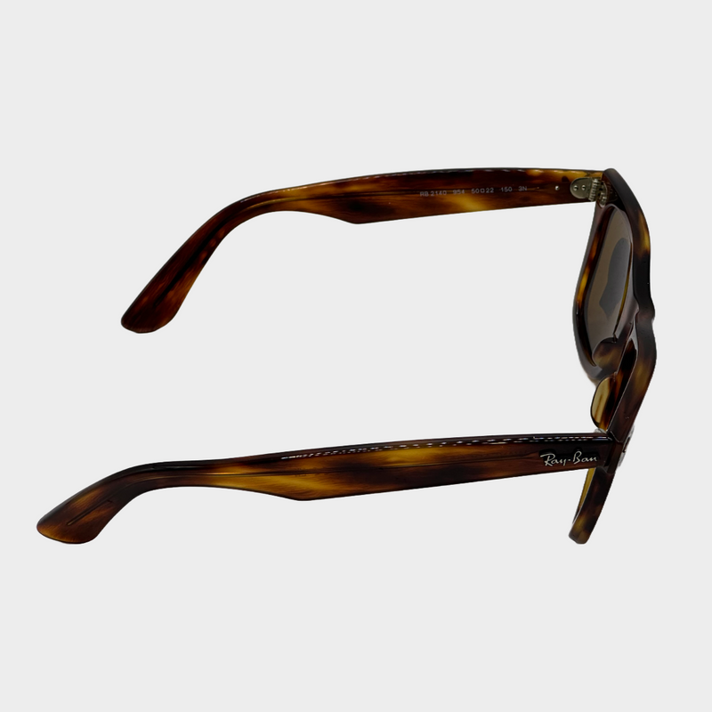 Ray Ban brown tortoiseshell wayfarer sunglasses