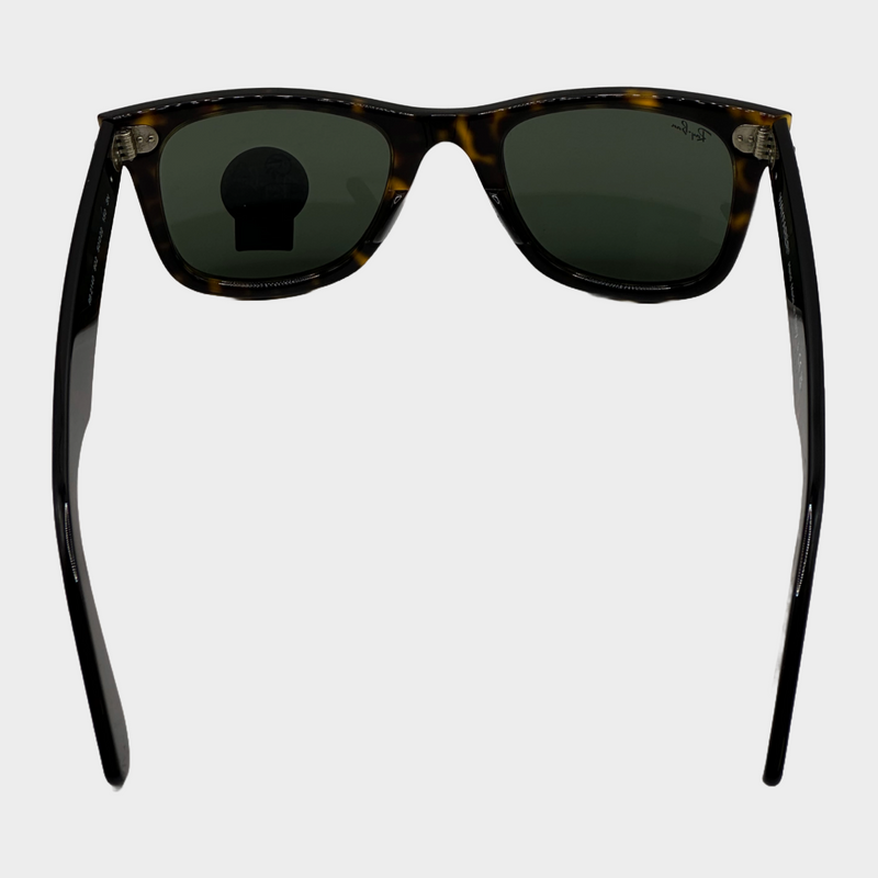 Ray Ban brown dotted tortoiseshell wayfarer sunglasses