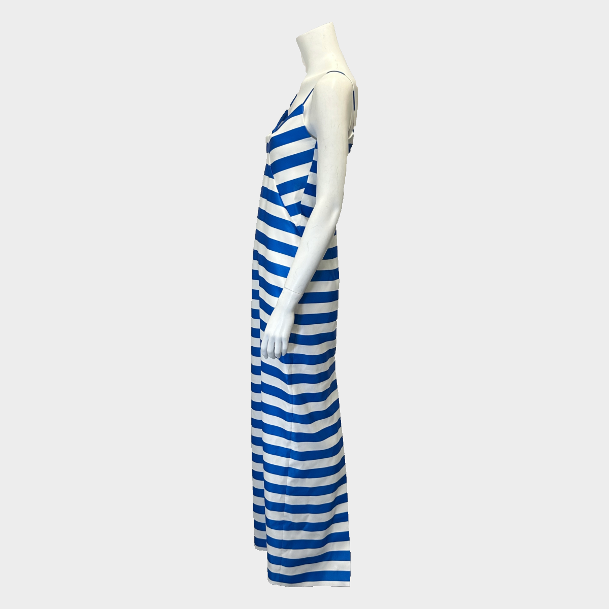 Michael kors striped maxi dress best sale