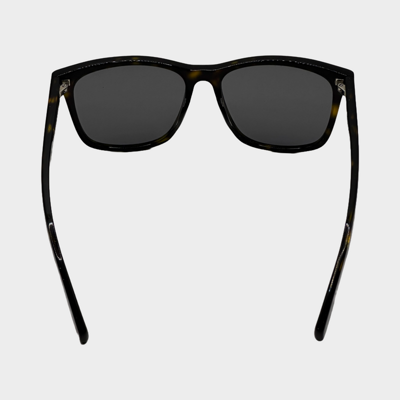 SAINT LAURENT dark brown tortoiseshell sunglasses