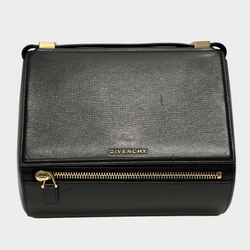 Givenchy black grained leather Pandora crossbody bag