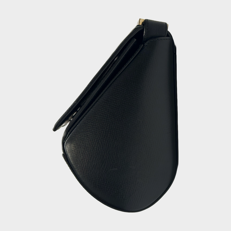 Givenchy black grained leather Pandora crossbody bag