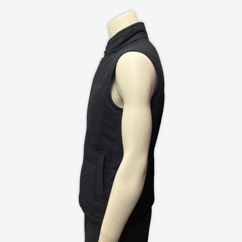 Ermenegildo Zegna men's navy wool lightweight vest