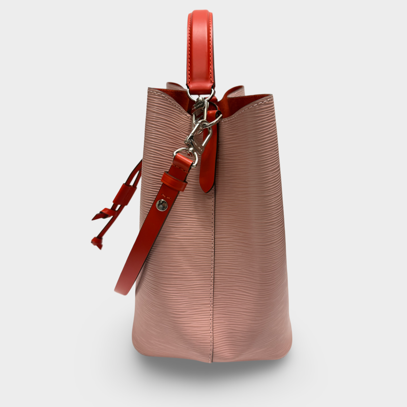 Louis Vuitton Noé Noe Epi leather Rose Valerine Bucket Bag