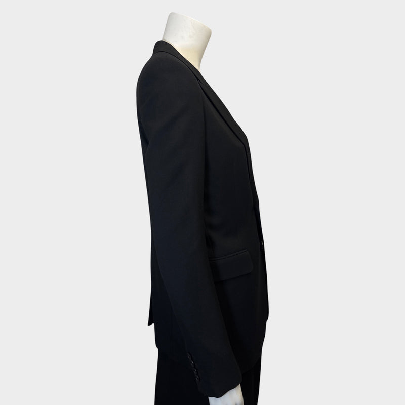 Saint Laurent women's black classic wool blazer