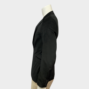 Men's black corduroy jacket sale