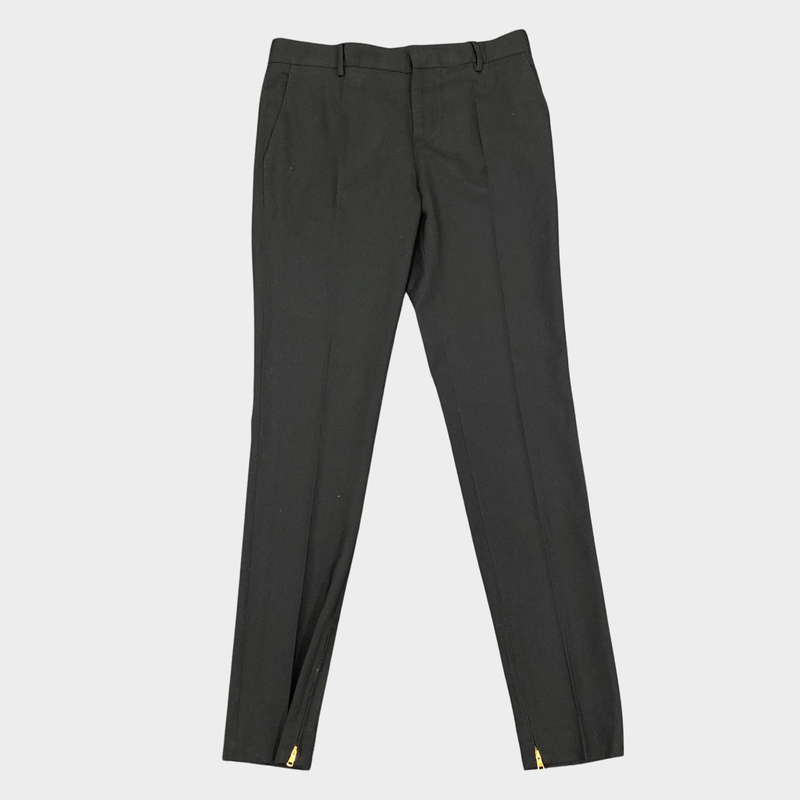 Tom Ford women's black wool smart trousers