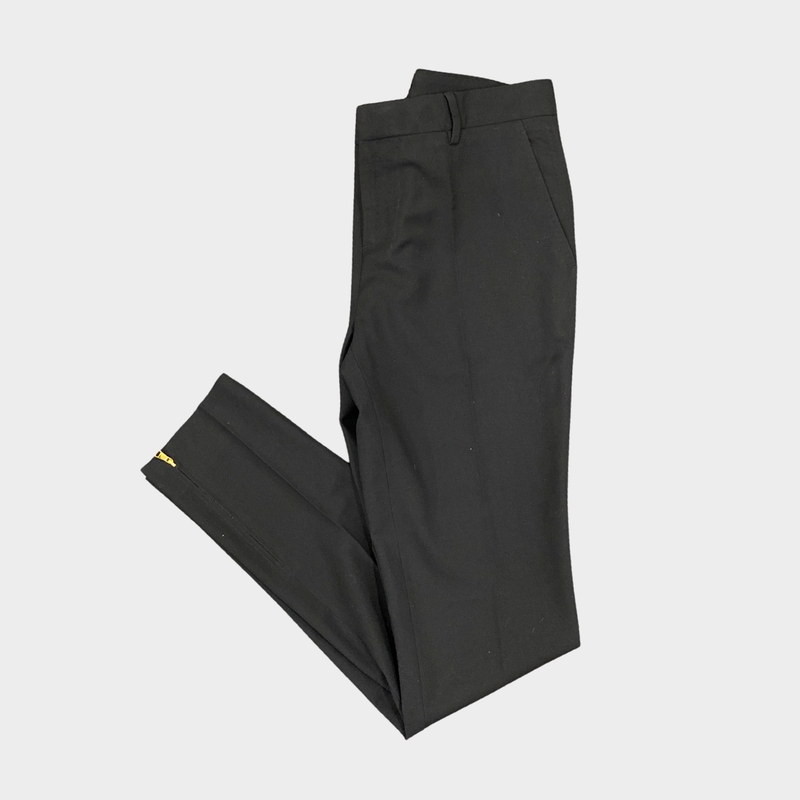 Tom Ford women's black wool smart trousers