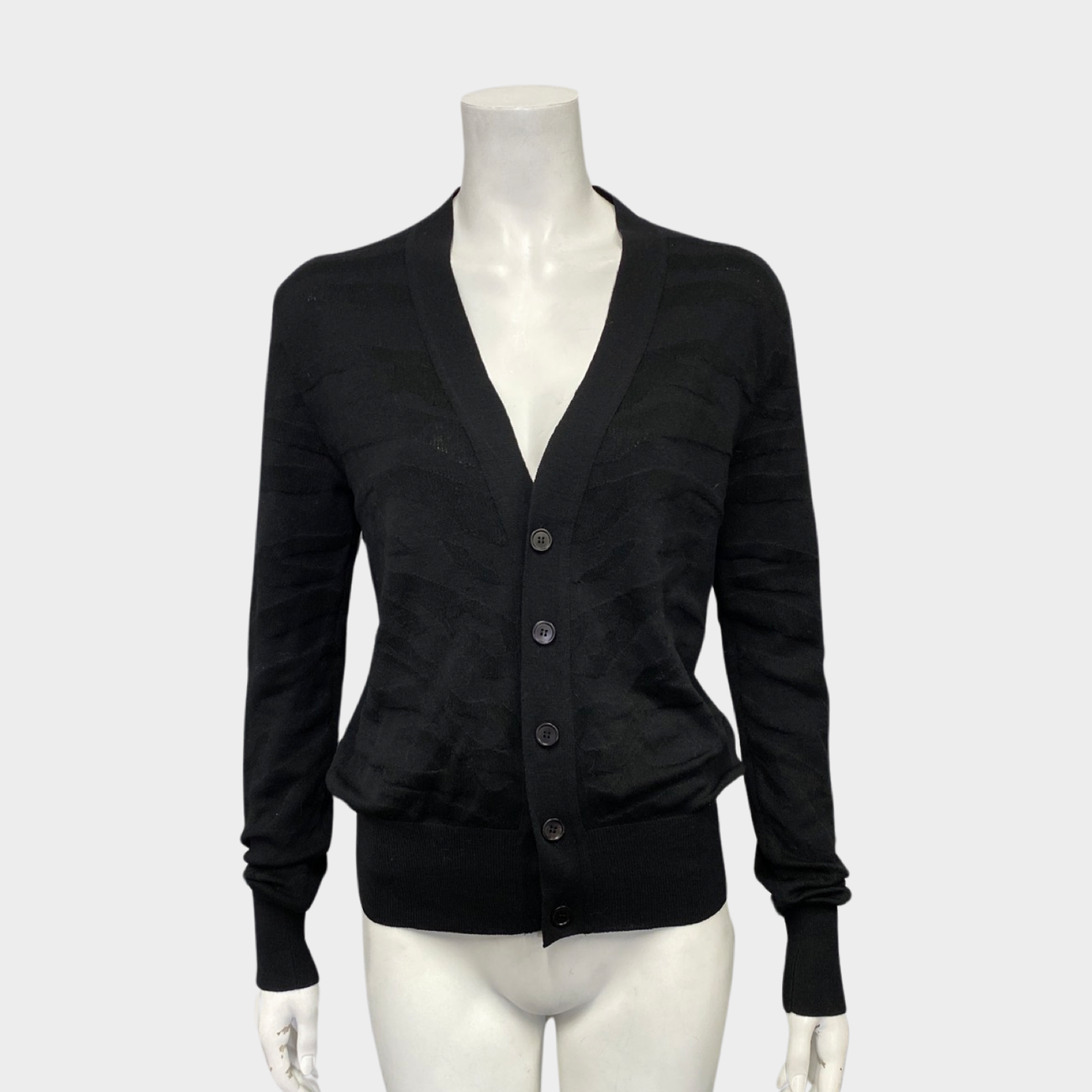 Black hotsell loop cardigan