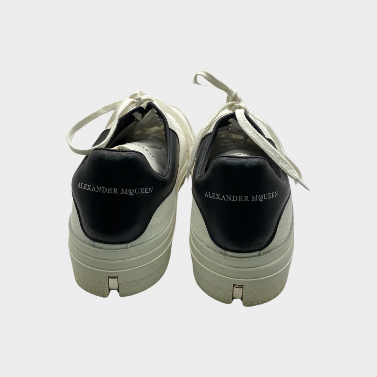 Alexander McQueen mens trainers with black back Loop Generation