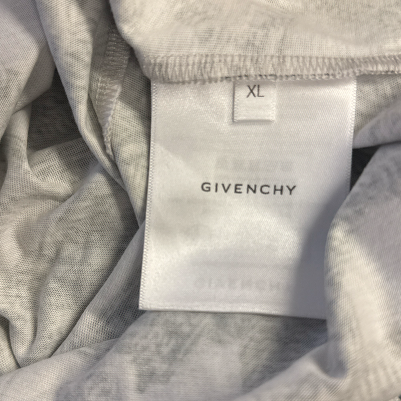 Givenchy X Chito Men's White with Grey Print T-Shirt