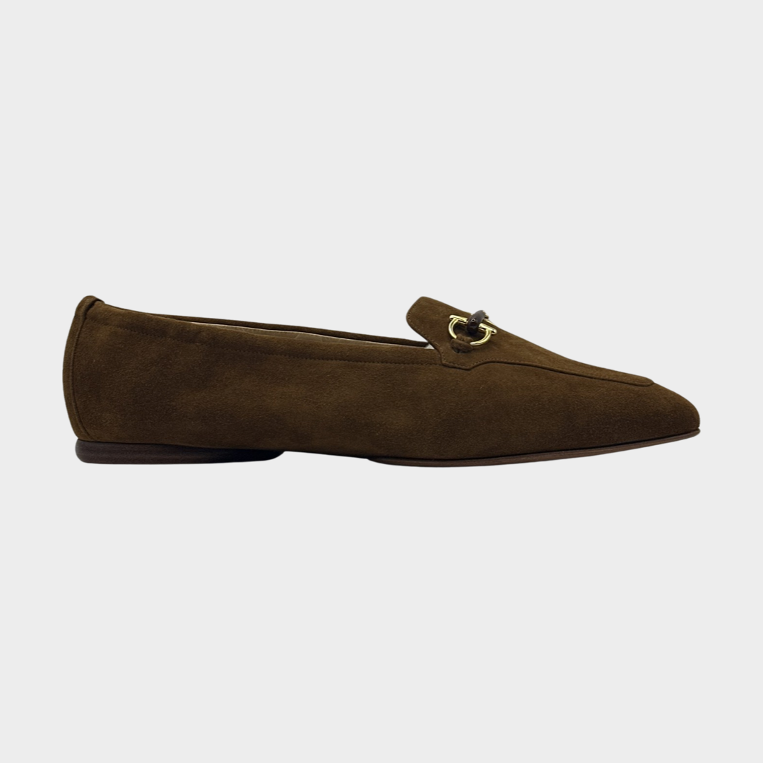 Suede on sale horsebit loafers