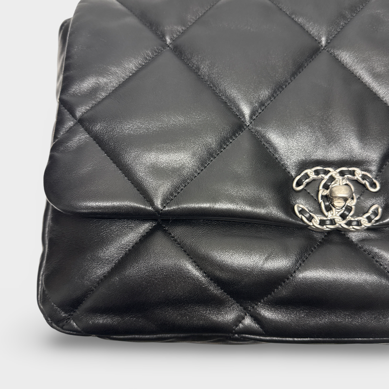 Chanel 19 Lambskin Quilted Large Flap bag