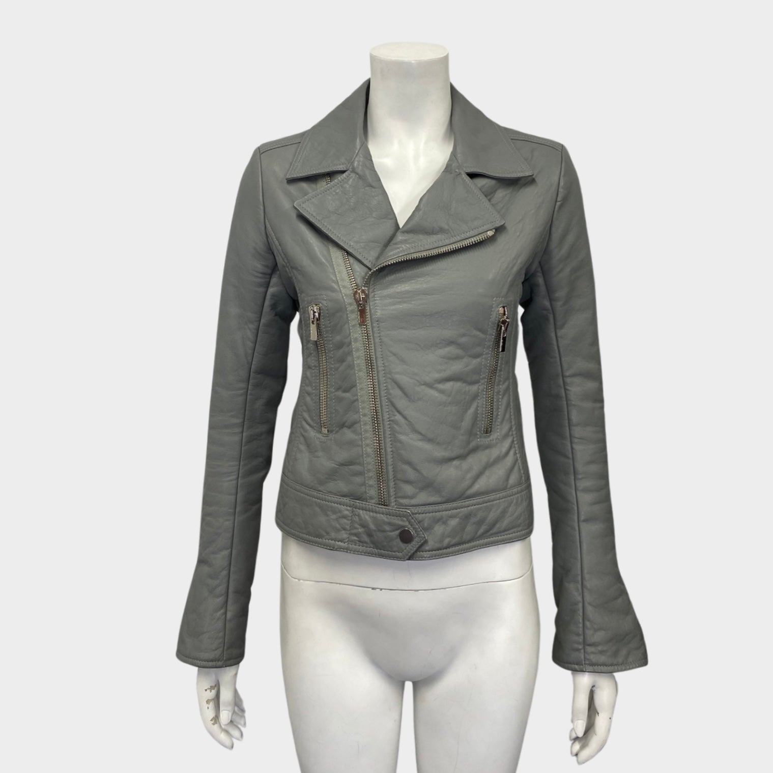 Balenciaga jacket store womens grey