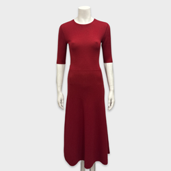 Gabriela Hearst Red Wool Dress