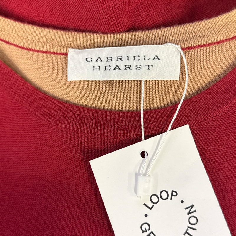 Gabriela Hearst Red Wool Dress