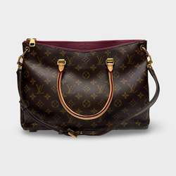 Louis Vuitton Women's Brown Canvas Handbag