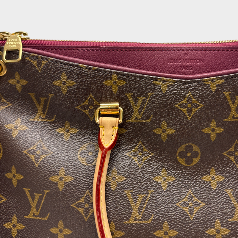 Louis Vuitton Women's Brown Canvas Handbag