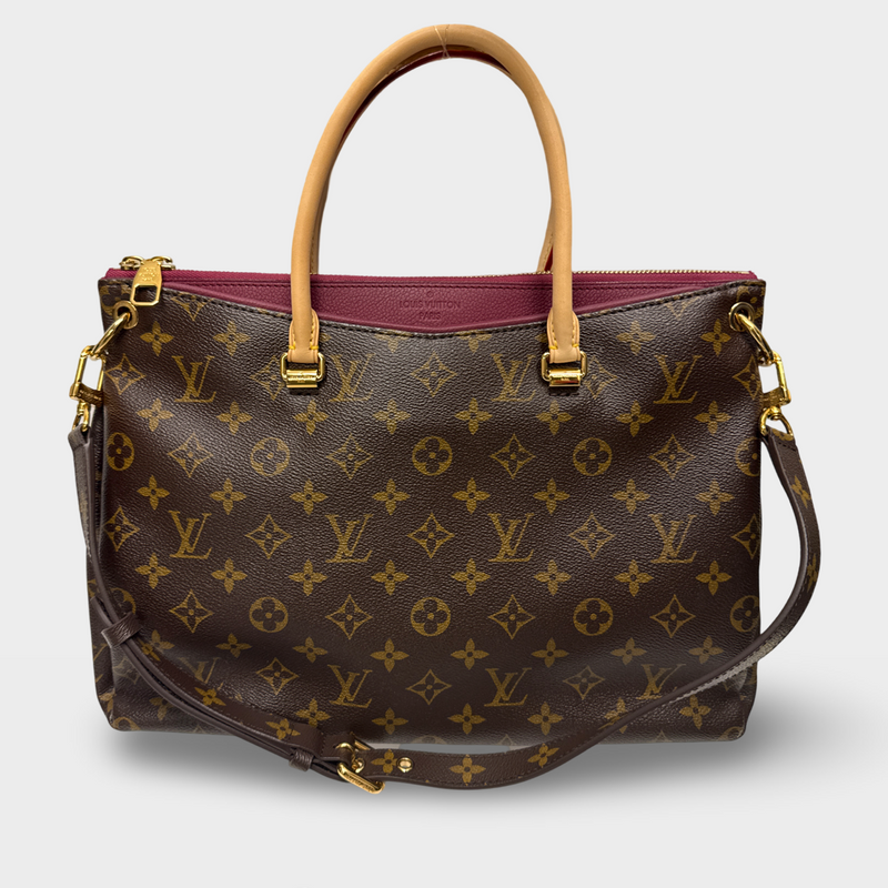 Louis Vuitton Women's Brown Canvas Handbag