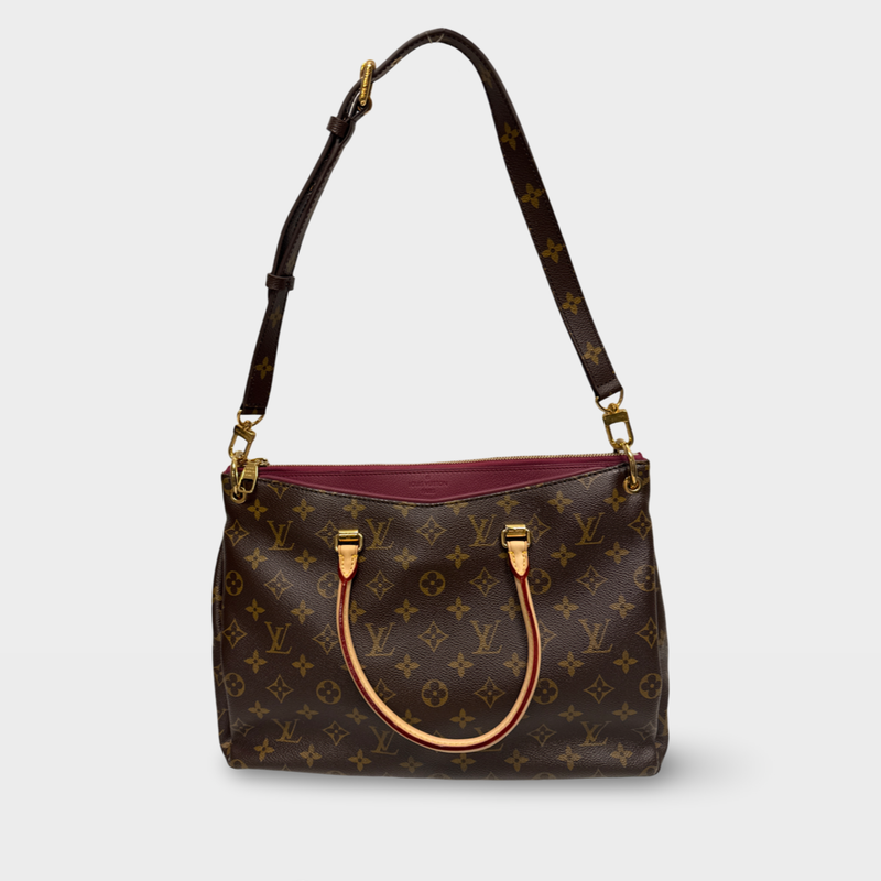 Louis Vuitton Women's Brown Canvas Handbag