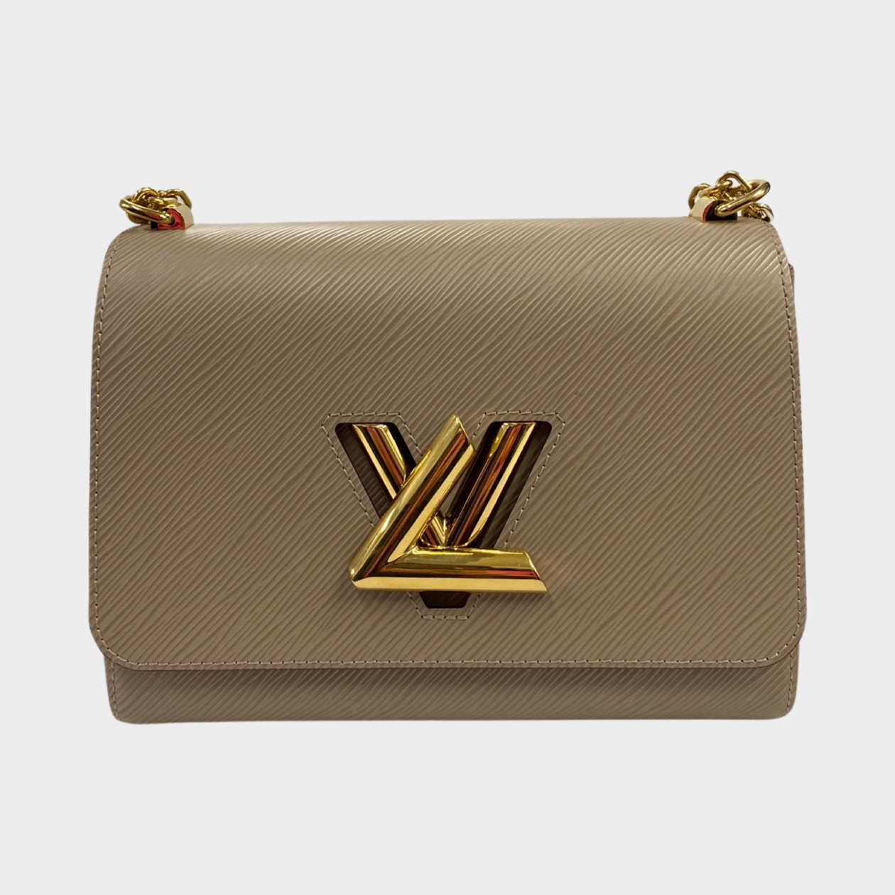 Louis vuitton best sale twist mm beige