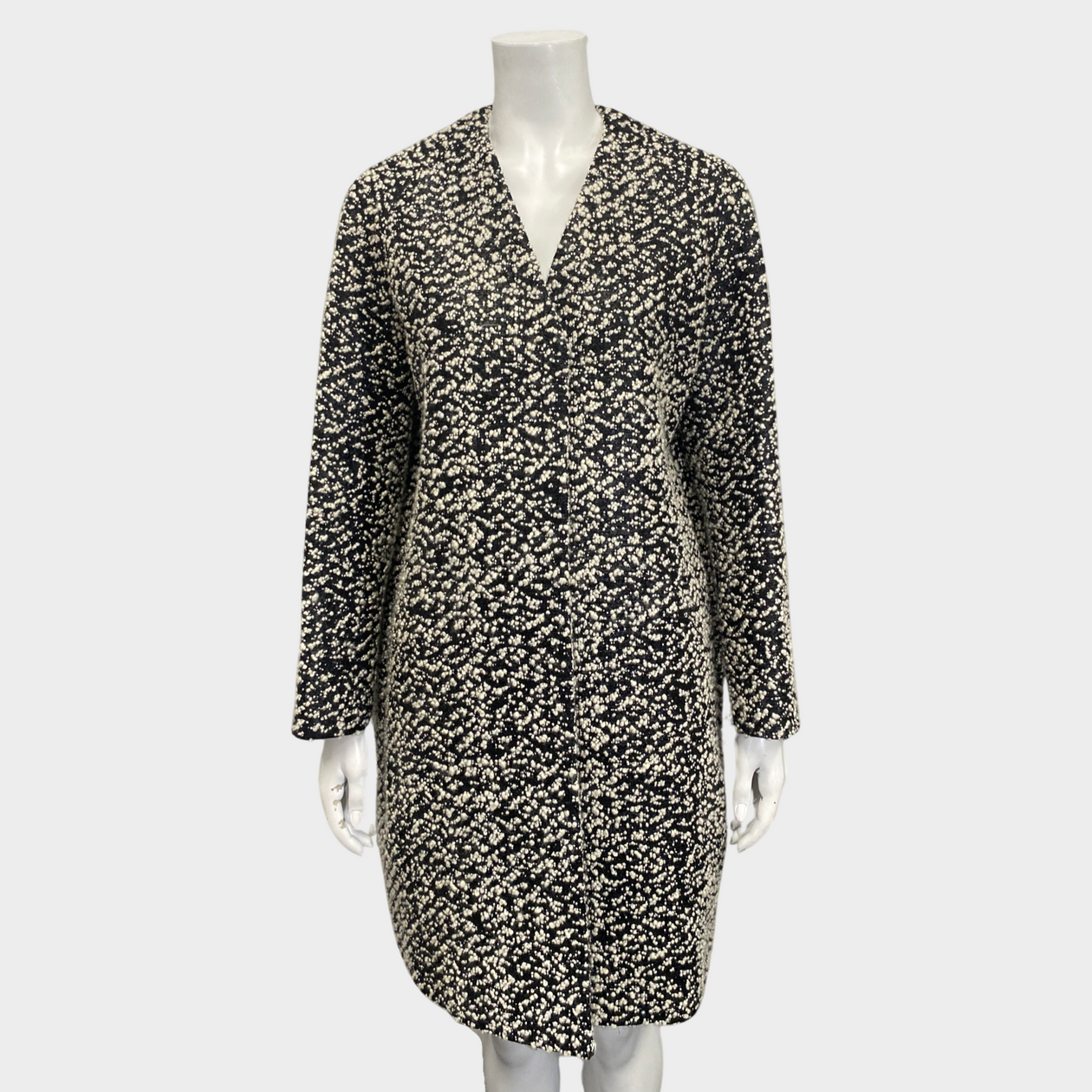 Balenciaga leopard clearance coat