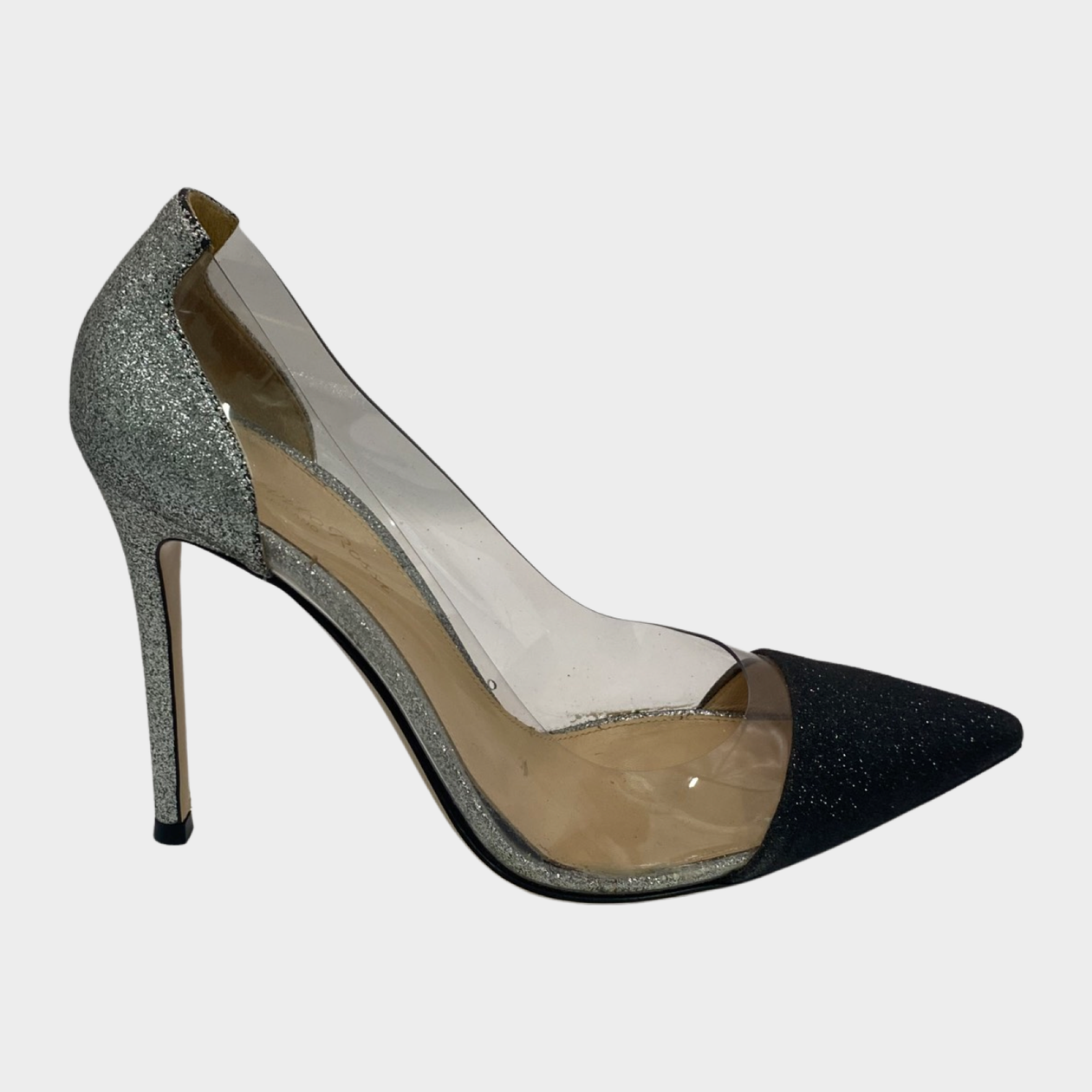 Gianvito rossi best sale silver pumps