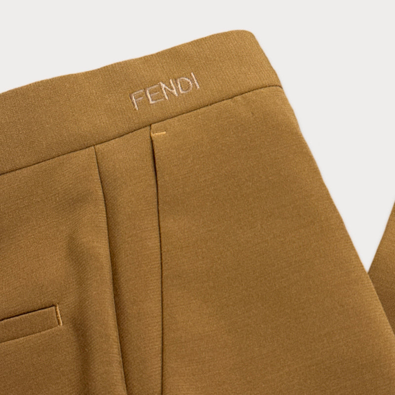 Fendi Women's Camel Trousers