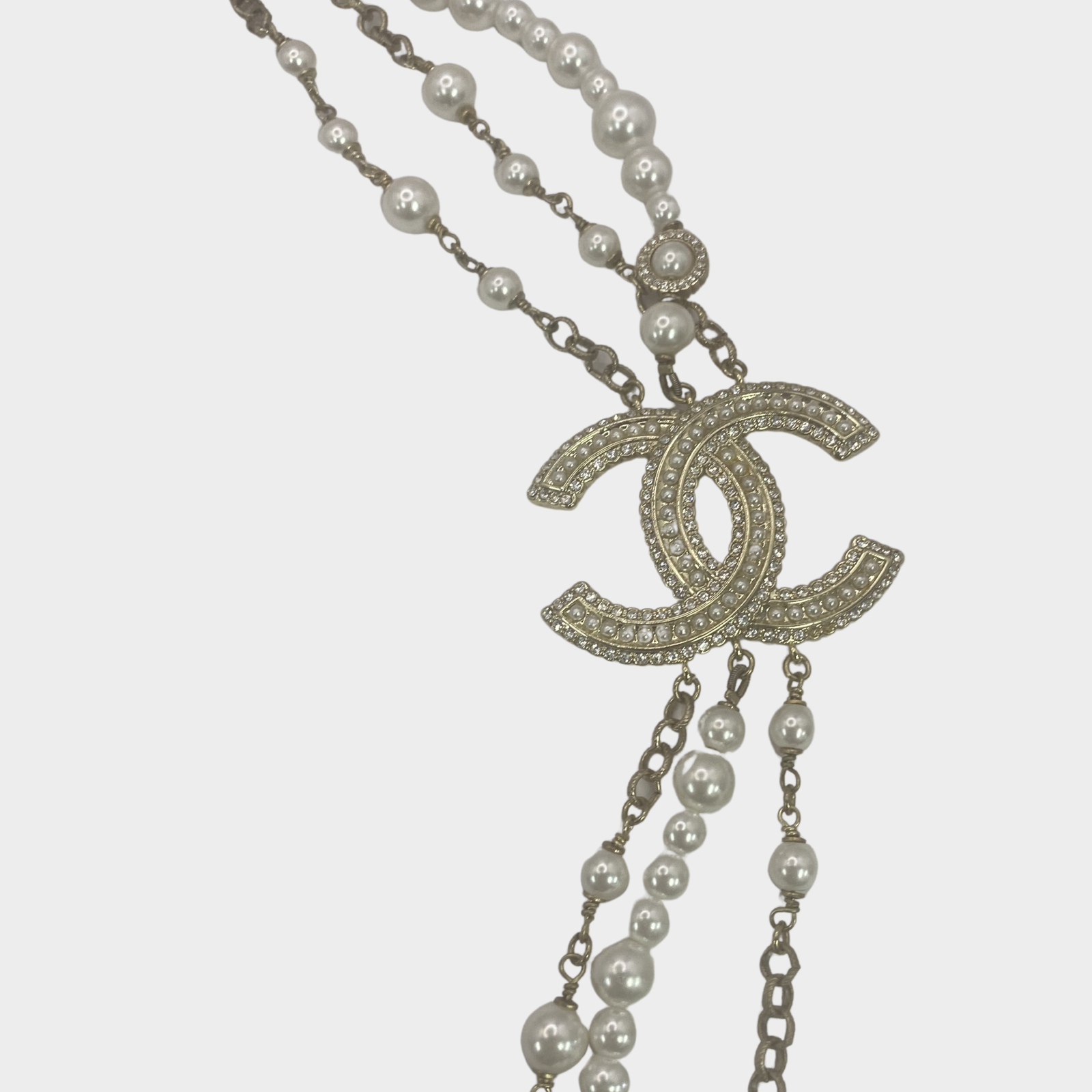 Chanel Pearl Necklace/Belt with Tassel-VeryVintage – Very Vintage