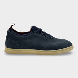 Loro Piana Men's Soho Walk Navy Blue Sneakers