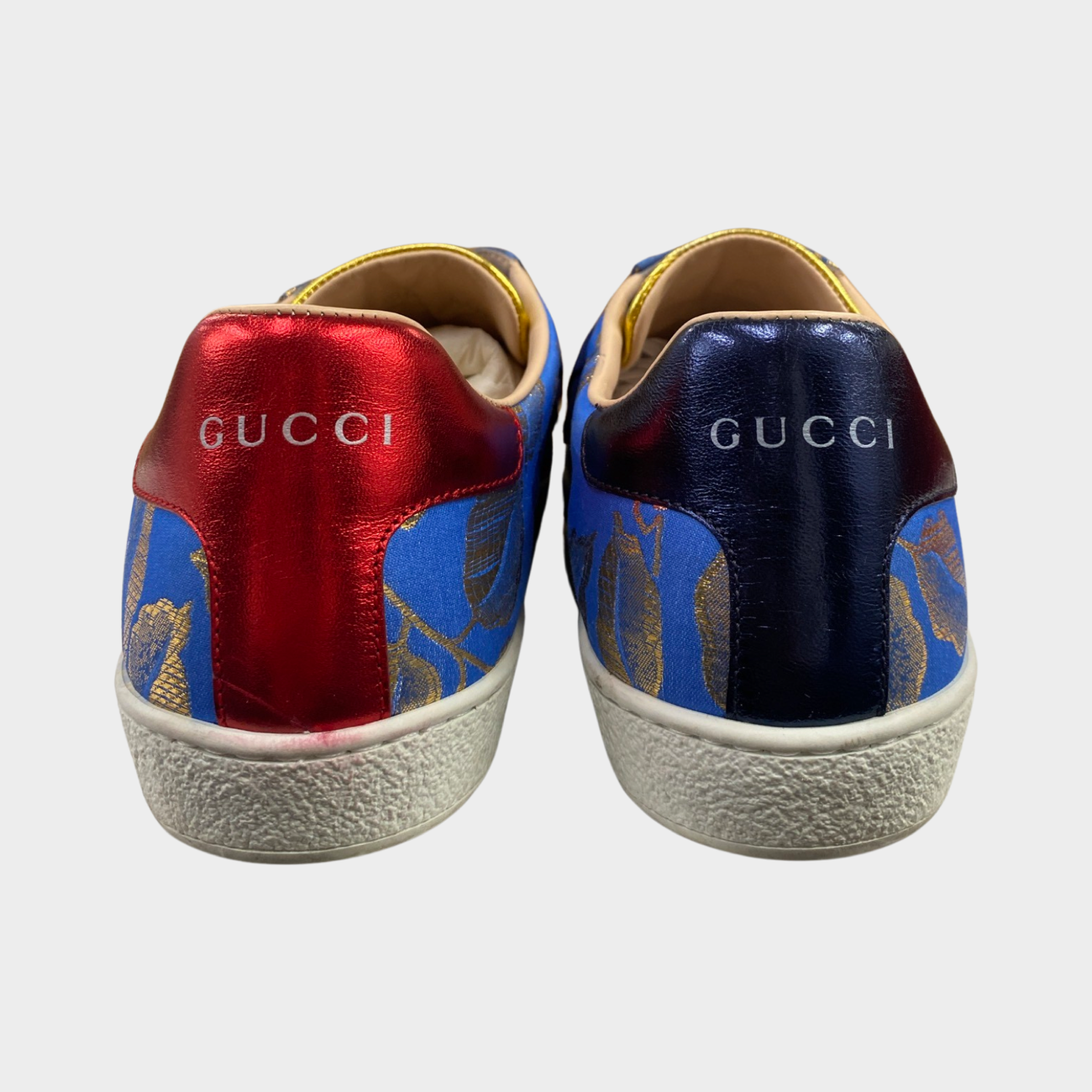 Gucci blue dragon on sale sneakers