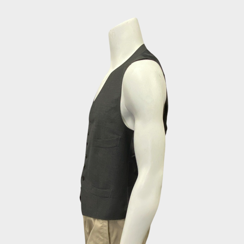 Tom Ford men's grey wool vest