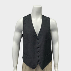 Tom Ford men's grey wool vest