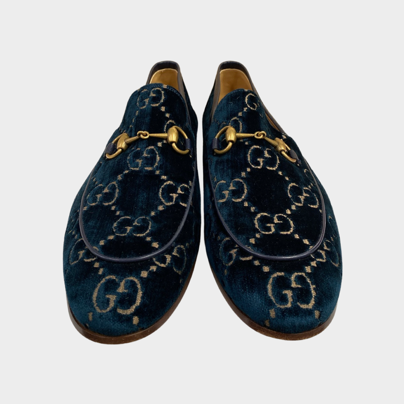 Gg on sale velvet loafer