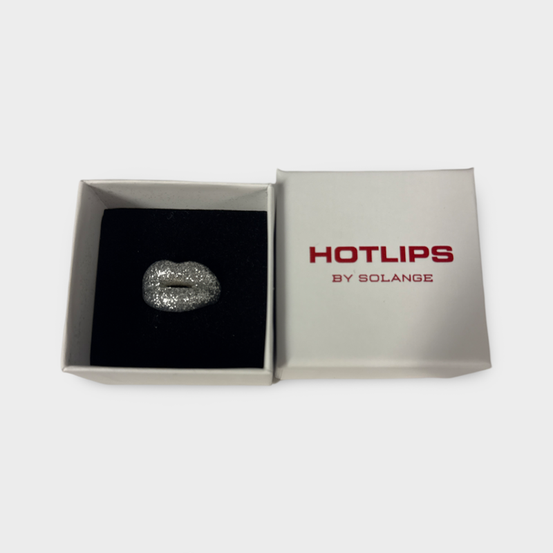 Hotlips by Solange Women's Silver Ring