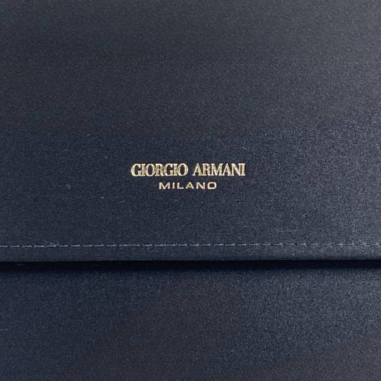 Giorgio armani best sale black clutch