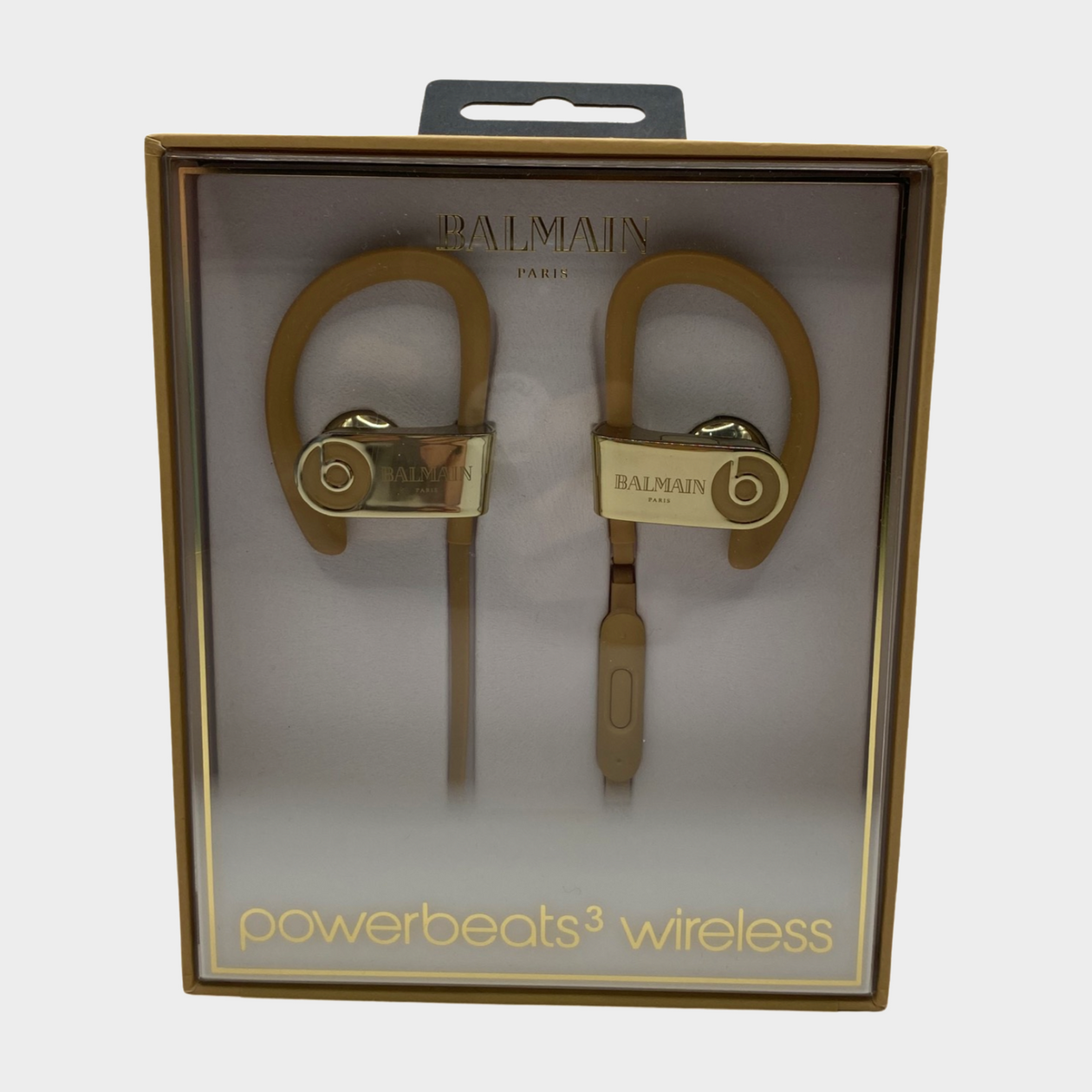 Balmain X Beats golden powerbeats 3 wireless earphones – Loop ...