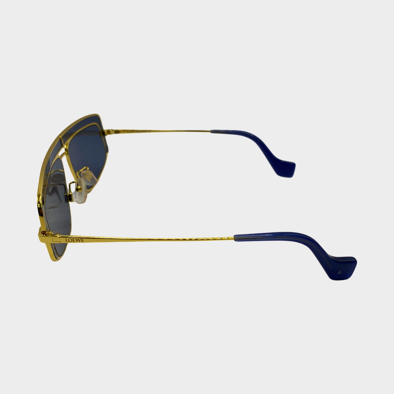 Loewe black discount and gold sunglasses