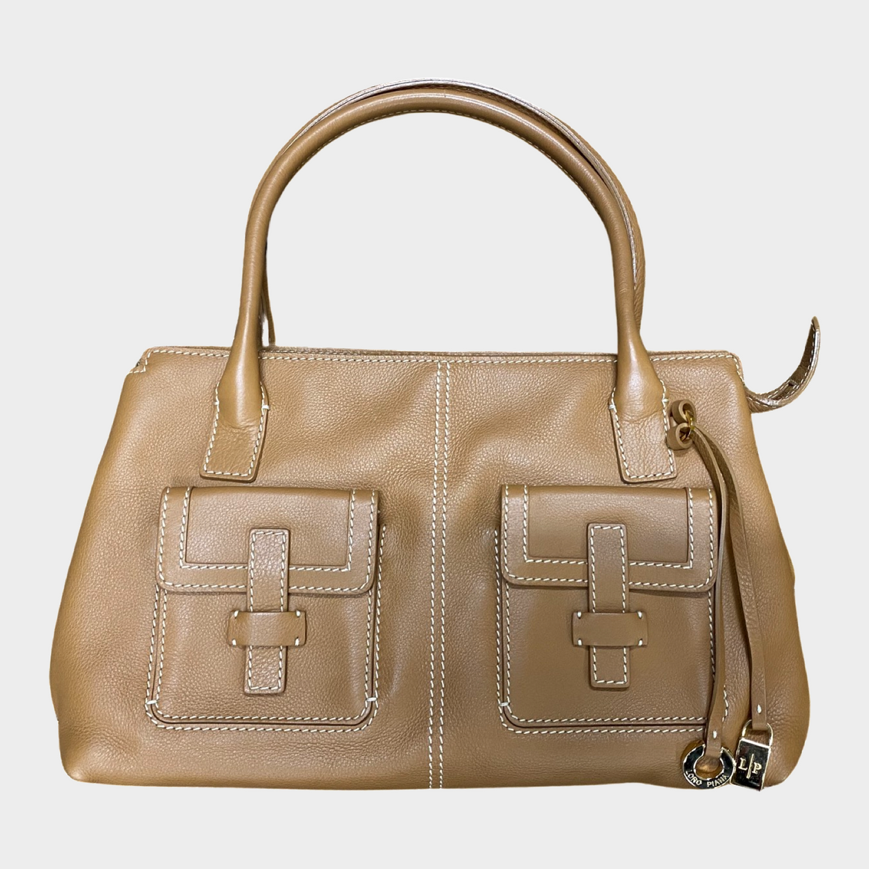 LORO PIANA, Camel Women's Handbag